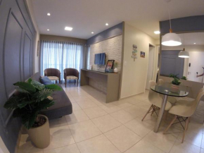 Ótimo Flat 2 quartos em frente ao mar